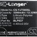 Аккумулятор CS-YJT500SL для Oneplus 5 3,85V 3200Ah Li-Polymer