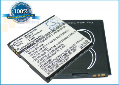 Аккумулятор CS-HU8650SL для MetroPCS Ascend II 3,7V 1200Ah Li-ion