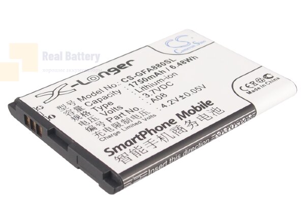 Аккумулятор CS-GFA880SL для GFive A78 3,7V 1750Ah Li-ion