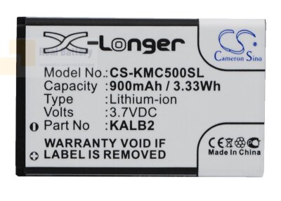 Аккумулятор CS-KMC500SL для Lbook V3+ 3,7V 900Ah Li-ion