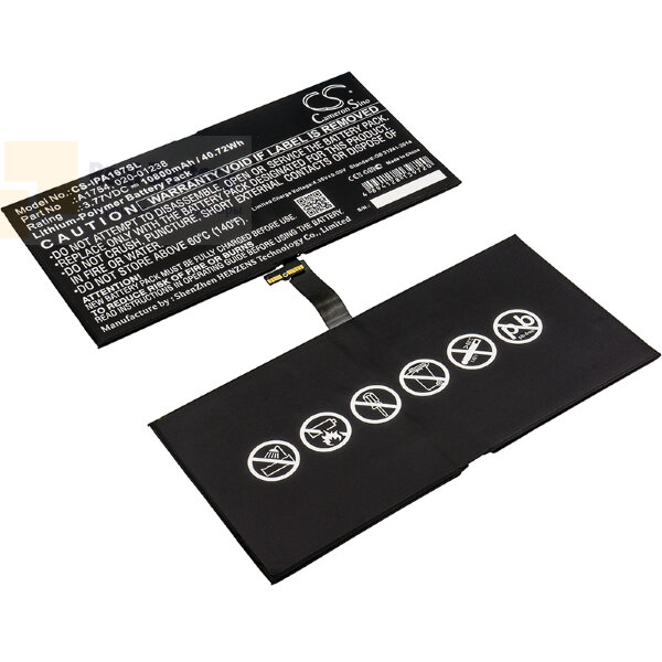 Аккумулятор CS-IPA167SL для Apple A1670 3,77V 10800Ah Li-Polymer