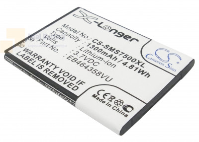 Аккумулятор CS-SMS7500XL для AT&T Galaxy Appeal 3,7V 1300Ah Li-ion