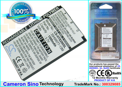 Аккумулятор CS-HT8290SL для HTC Max 4G 3,7V 1500Ah Li-Polymer