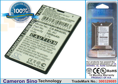 Аккумулятор CS-NK4USL для Nokia 301 3,7V 1000Ah Li-ion