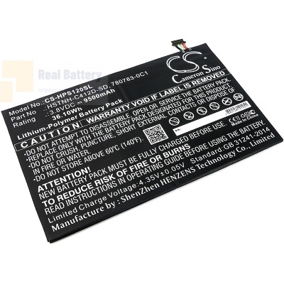 Аккумулятор CS-HPS120SL для HP K7X87AA 3,8V 9500Ah Li-Polymer