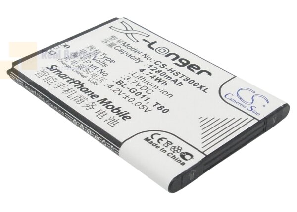Аккумулятор CS-HST800XL для GIONEE GN100 3,7V 1280Ah Li-ion