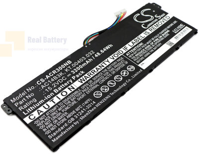 Аккумулятор CS-ACR300NB для Acer Aspire ES15  15,2V 3200mAh Li-ion