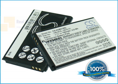 Аккумулятор CS-HUM318SL для MetroPCS HWM636 3,7V 700Ah Li-ion