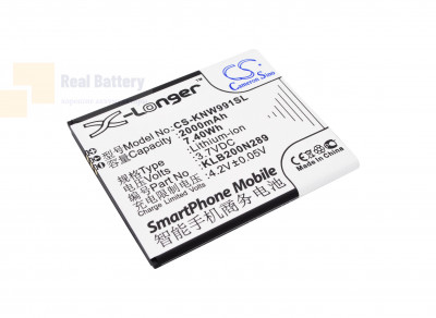 Аккумулятор CS-KNW991SL для Meu AN500 3,7V 2000Ah Li-ion