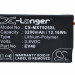 Аккумулятор CS-MXT925SL для Motorola Droid Razr HD 3,8V 3200Ah Li-Polymer