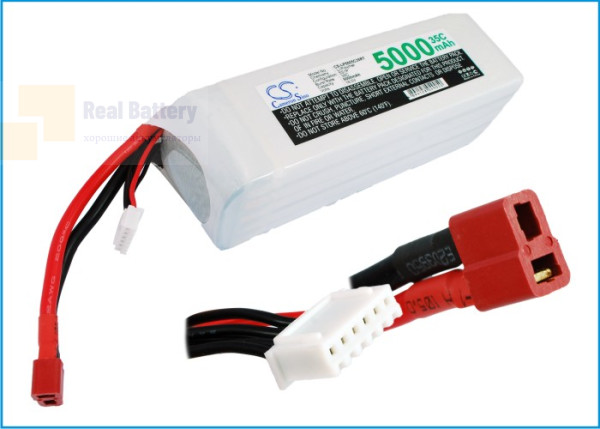 Аккумулятор CS-LP5005C35RT для RC CS-LP5005C35RT 18,5V 5000Ah Li-Polymer
