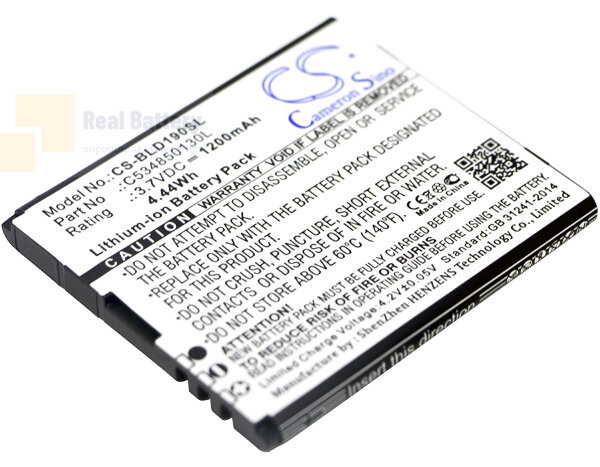 Аккумулятор CS-BLD190SL для BLU D190 3,7V 1200Ah Li-ion