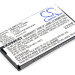 Аккумулятор CS-ZMF975SL для ZTE 303ZT 3,7V 2500Ah Li-Polymer