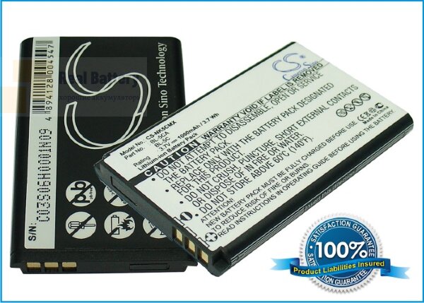Аккумулятор CS-NK5CMX для NOVA SmartNOVA 3,7V 1000Ah Li-ion