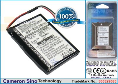 Аккумулятор CS-MIV505SL для Mitac Mio Spirit V505 TV 3,7V 1100Ah Li-ion