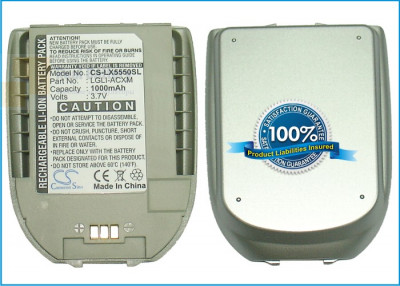Аккумулятор CS-LX5550SL для LG 5550 3,7V 1000Ah Li-ion