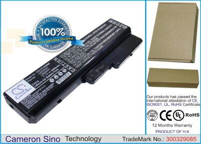 Аккумулятор CS-LVY430NB для Lenovo ideaPad  V450A-TFO  11,1V 4400mAh Li-ion