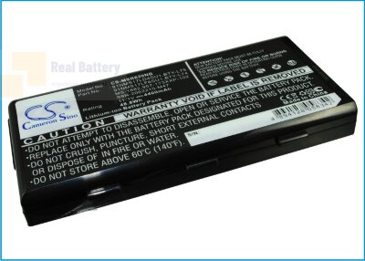 Аккумулятор CS-MSR620NB для MSI A5000  11,1V 4400mAh Li-ion