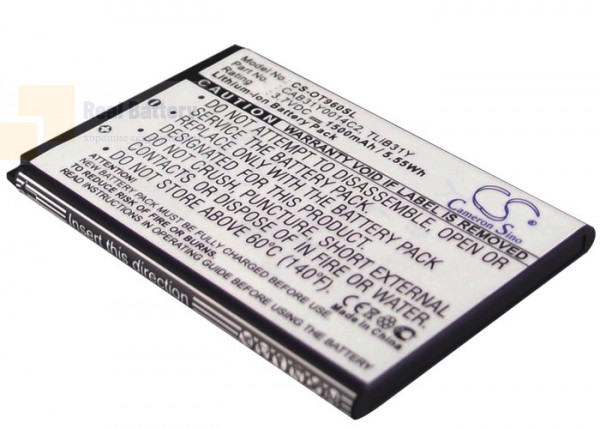 Аккумулятор CS-OT960SL для Cricket AUTHORITY 3,7V 1500Ah Li-ion