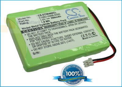 Аккумулятор CS-DTW480CL для Crofone ADP4000 3,6V 550Ah Ni-MH