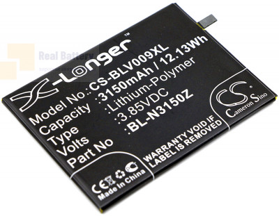 Аккумулятор CS-BLV009XL для BLU V0070 3,85V 3150Ah Li-Polymer