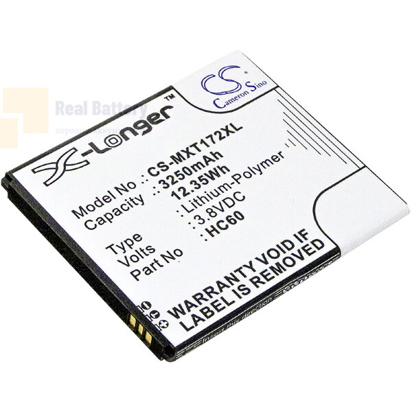 Аккумулятор CS-MXT172XL для Motorola Moto C Plus 3,8V 3250Ah Li-Polymer