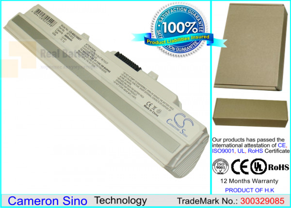 Аккумулятор CS-MSU100DT для MSI 9S7-N01152-439  11,1V 6600mAh Li-ion