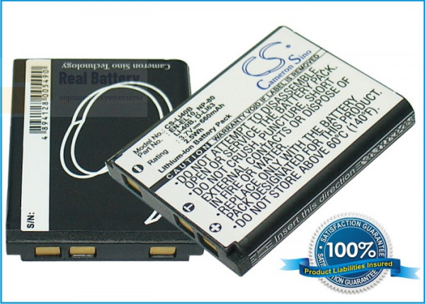 Аккумулятор CS-LI40B для GoClever DVR EXTREME SILVER 3,7V 660Ah Li-ion