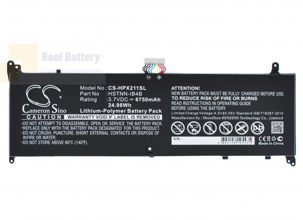 Аккумулятор CS-HPX211SL для HP 11-G010NR 3,7V 6750Ah Li-Polymer