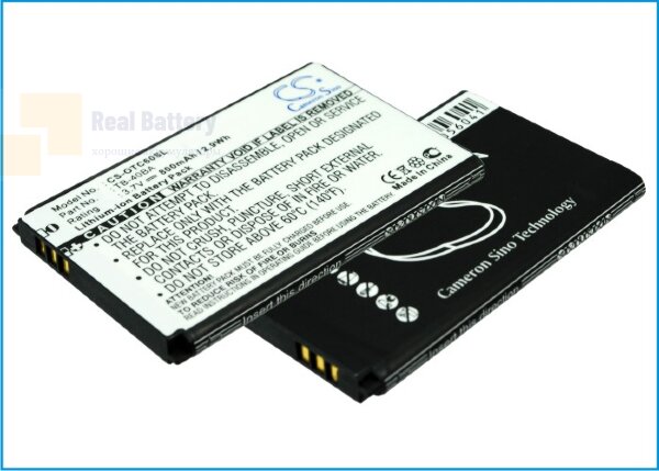 Аккумулятор CS-OTC60SL для Alcatel One Touch C60 3,7V 800Ah Li-ion