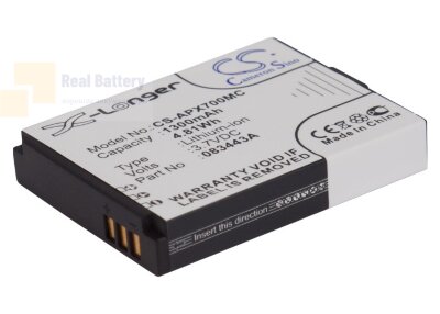 Аккумулятор CS-APX700MC для Actionpro ISAW A1 3,7V 1300Ah Li-ion