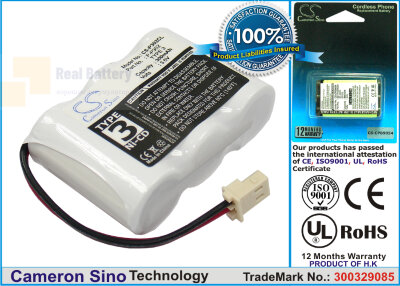 Аккумулятор CS-P302CL для Bell South 23510 3,6V 600Ah Ni-MH