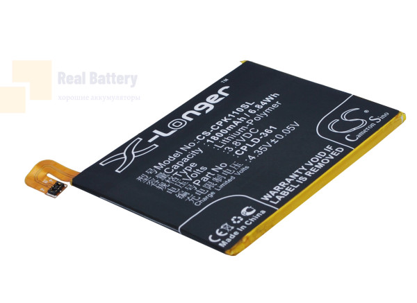 Аккумулятор CS-CPK110SL для Coolpad ivvi k1 mini 3,8V 1800Ah Li-Polymer