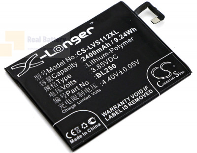 Аккумулятор CS-LVS112XL для Lenovo S1a40 3,85V 2400Ah Li-Polymer