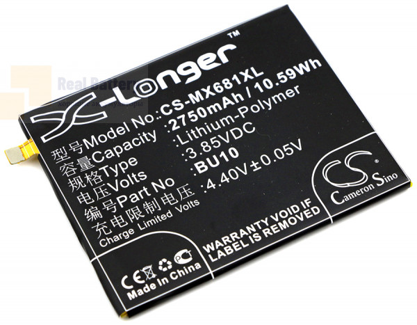 Аккумулятор CS-MX681XL для Meilan U10 3,85V 2750Ah Li-Polymer