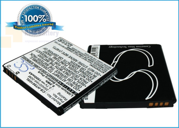 Аккумулятор CS-HT8610SL для Micromax Ninja A50 3,7V 1500Ah Li-ion