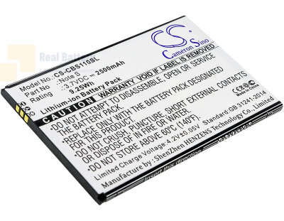 Аккумулятор CS-CBS110SL для Cubot Note S 3,7V 2500Ah Li-ion