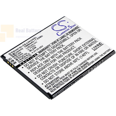 Аккумулятор CS-LVA330SL для Lenovo A330E 3,7V 1900Ah Li-ion