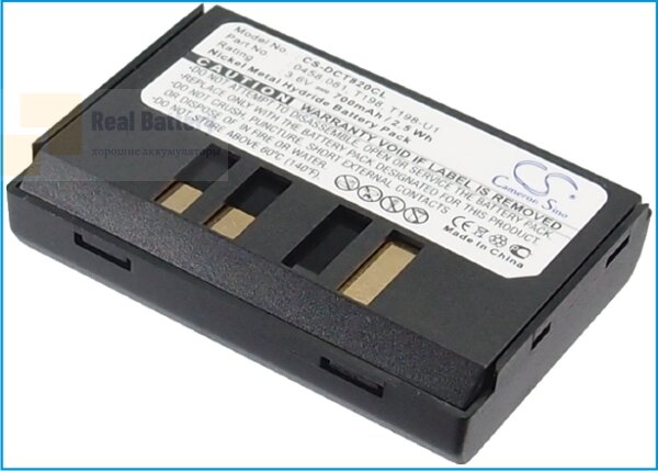 Аккумулятор CS-DCT820CL для Dancall Dect 8200 3,6V 700Ah Ni-MH