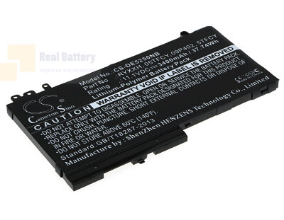 Аккумулятор CS-DE5250NB для DELL Latitude 12 5000  11,1V 3400mAh Li-Polymer