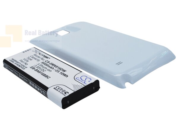 Аккумулятор CS-SMN916DW для Samsung Galaxy Note 4 ( China Mobile ) 3,85V 6000Ah Li-ion