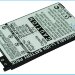 Аккумулятор CS-ACP30SL для Alcatel OT-S988W 3,7V 900Ah Li-ion