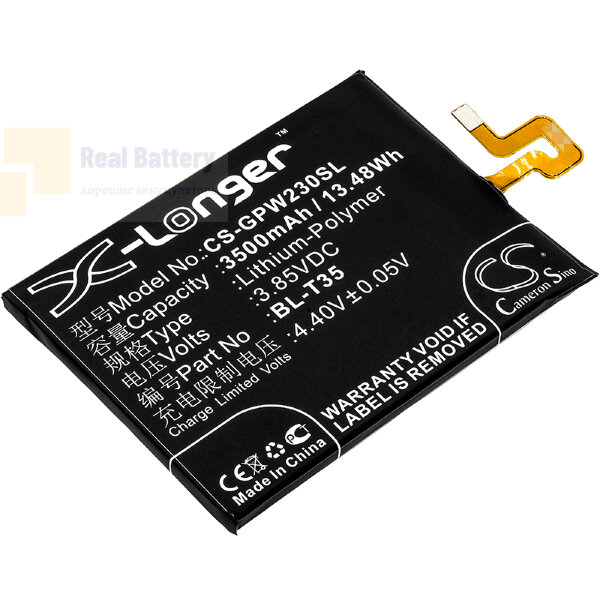 Аккумулятор CS-GPW230SL для Google GO11C 3,85V 3500Ah Li-Polymer