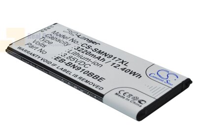 Аккумулятор CS-SMN917XL для Samsung Galaxy Note 4 3,85V 3220Ah Li-ion