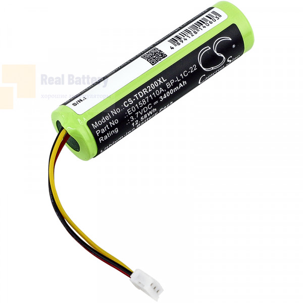 Аккумулятор CS-TDR200XL для Tascam MP-GT1 3,7V 3400Ah Li-ion