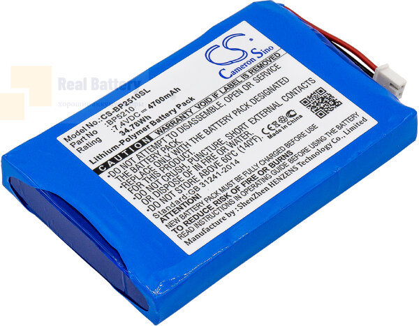 Аккумулятор CS-BP2510SL для BK Precision 2510 7,4V 4700Ah Li-Polymer