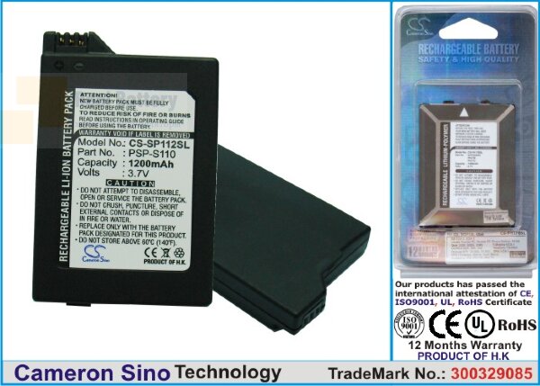 Аккумулятор CS-SP112SL для Sony Lite 3,7V 1200Ah Li-ion