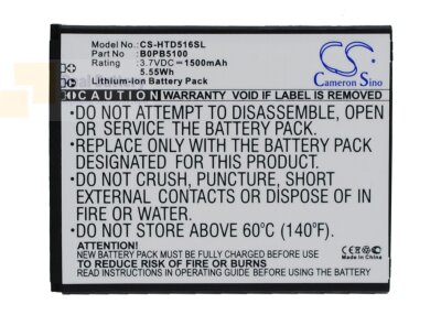 Аккумулятор CS-HTD516SL для HTC D316 3,7V 1500Ah Li-ion