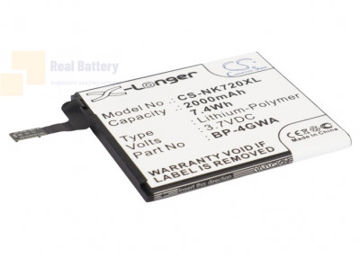 Аккумулятор CS-NK720XL для Microsoft Lumia 625 3,7V 2000Ah Li-Polymer