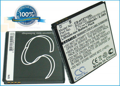 Аккумулятор CS-HTZ710SL для KDDI 1SW12HT 3,7V 1800Ah Li-ion